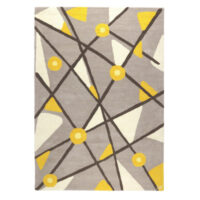 Geometry grey - handtuftad matta