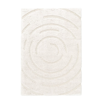 Geometric Record creme - ryamatta