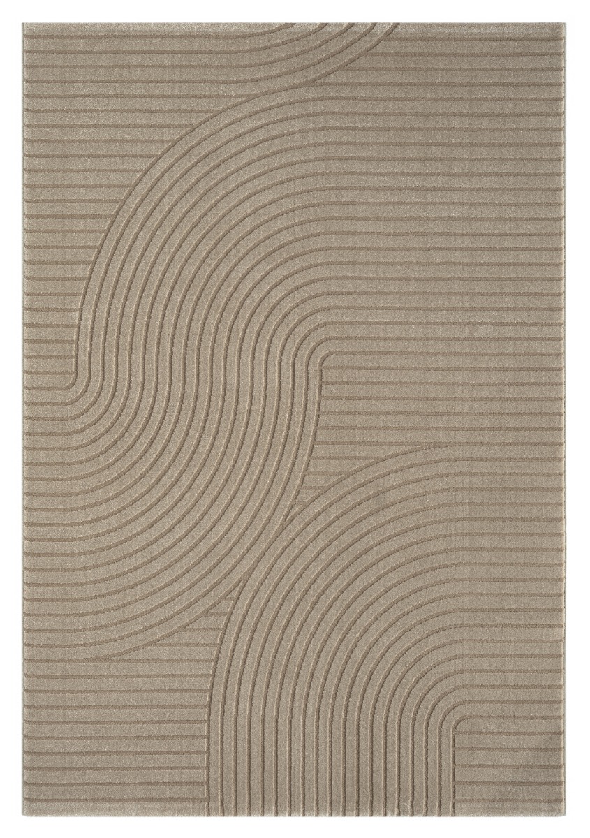 Bella Spin Mörkbeige 160x230 cm Wiltonmatta