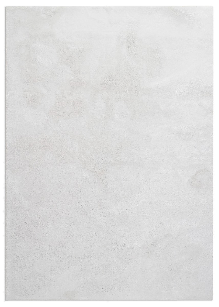 Fluffy Offwhite 160x230 cm Tvättbar Mjuk Ryamatta