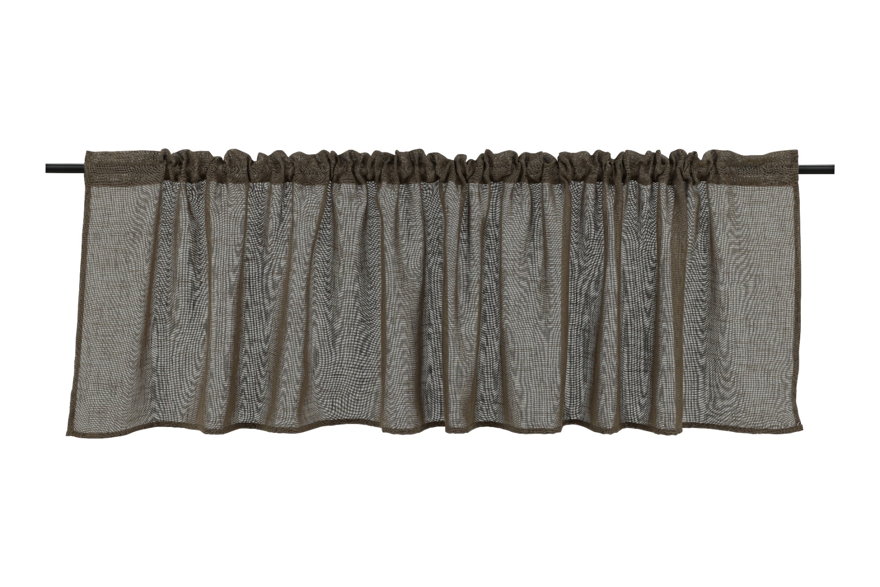 Vardoft Brun 2x55x250 cm Linnegardin-look 2-Pack