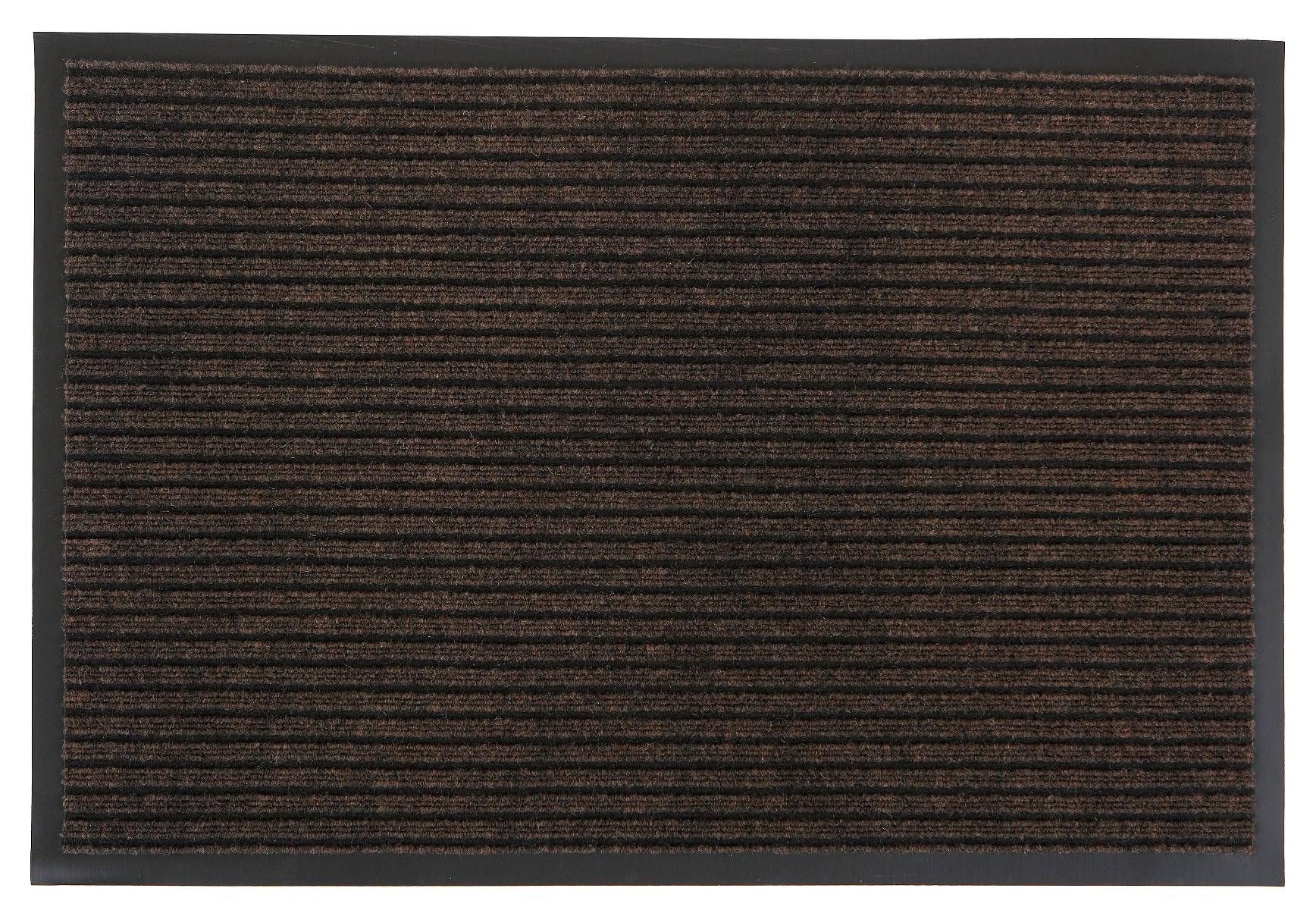 Absorb 3-ribb Brun 60x90 cm