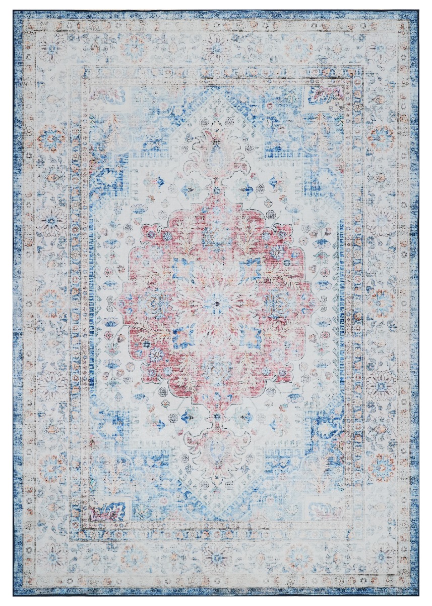 Noel Ocean Multi 160x230 cm Tvättbar Wiltonmatta