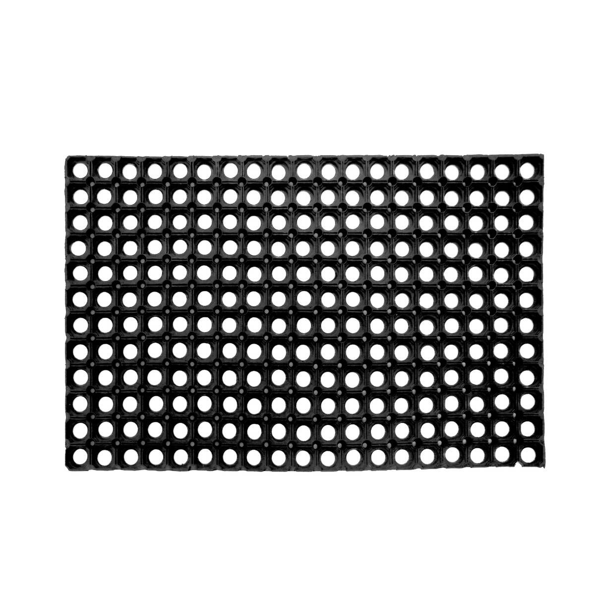 Rubbering Svart 45x75 cm