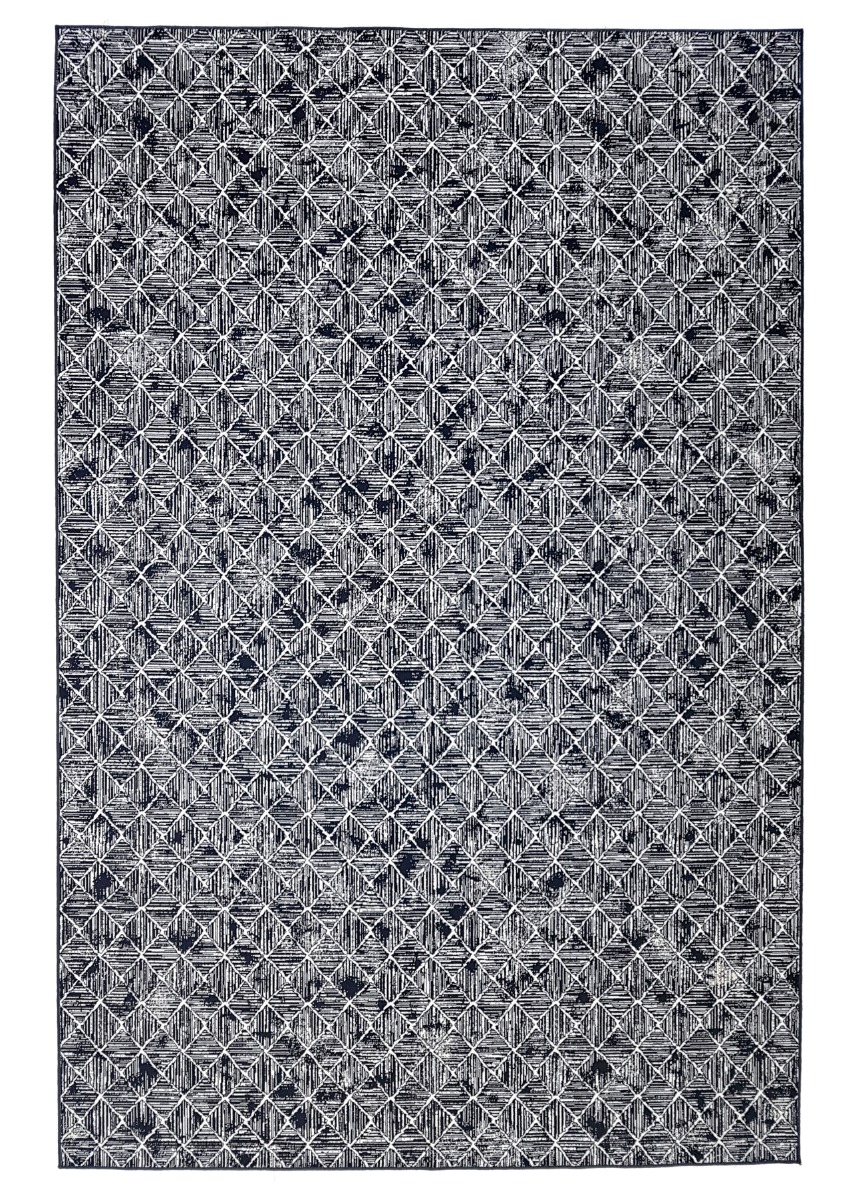 Cob Blå 160x230 cm Viskosmatta