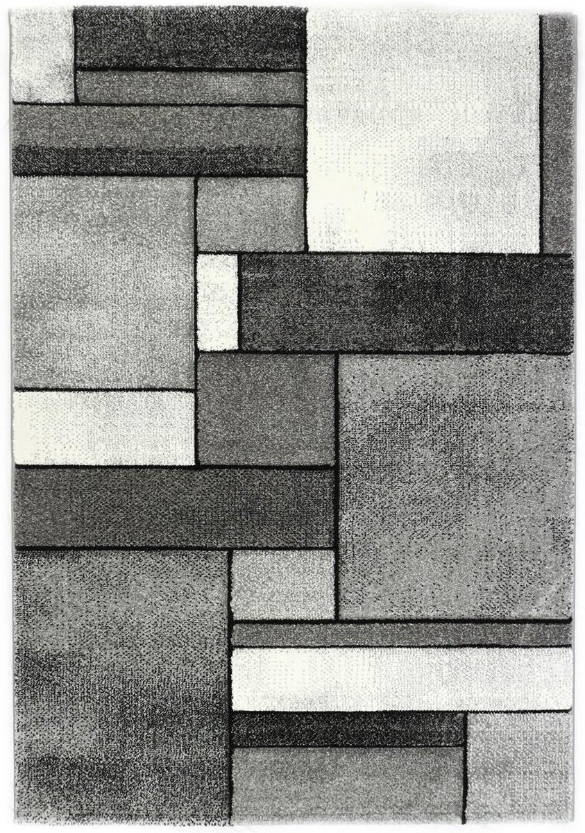 Brilliance Abstract Grå 160x230 cm Wiltonmatta