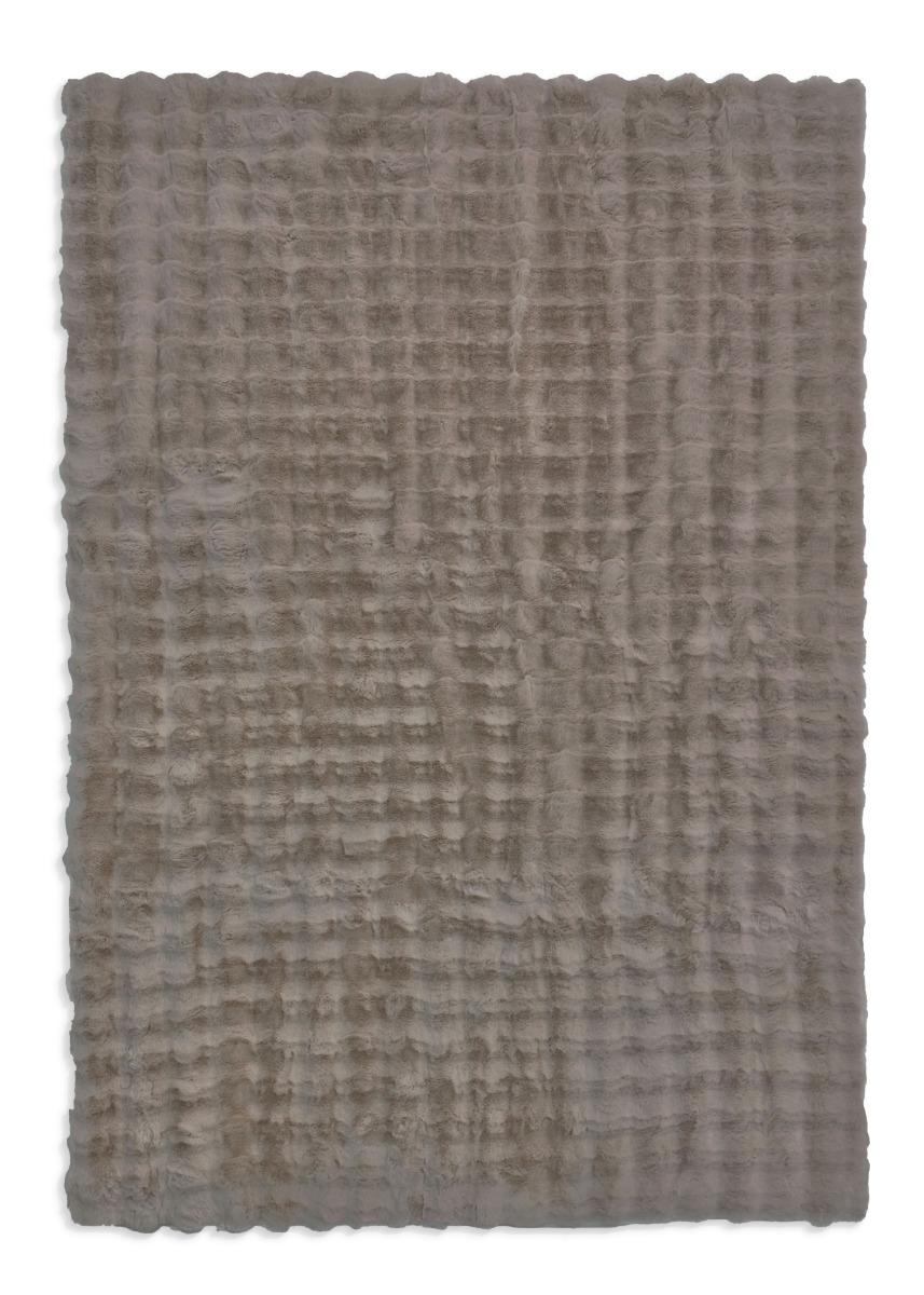 Rabbit Bubble Taupe 160x230 cm Tvättbar Pälsmatta