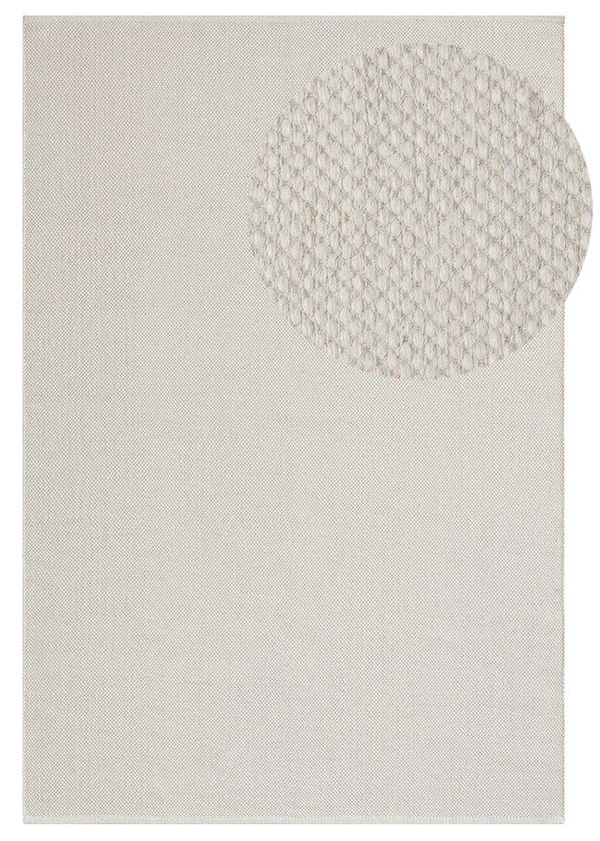 Molly Vit 250x350 cm Ullmatta