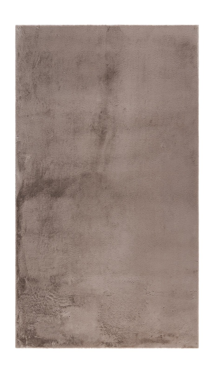 Eiderelle Taupe 80x160 cm Mjuk Päls-look Matta
