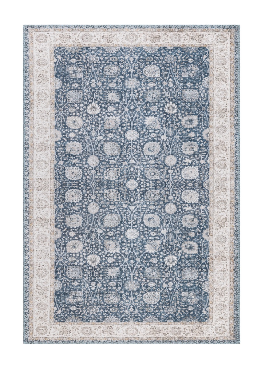 Mirande Velmorra Blå 240x340 cm Tvättbar Matta