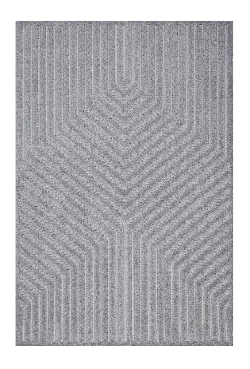 Yoko Granit Grå 160x230 cm Inom- och Utomhusmatta
