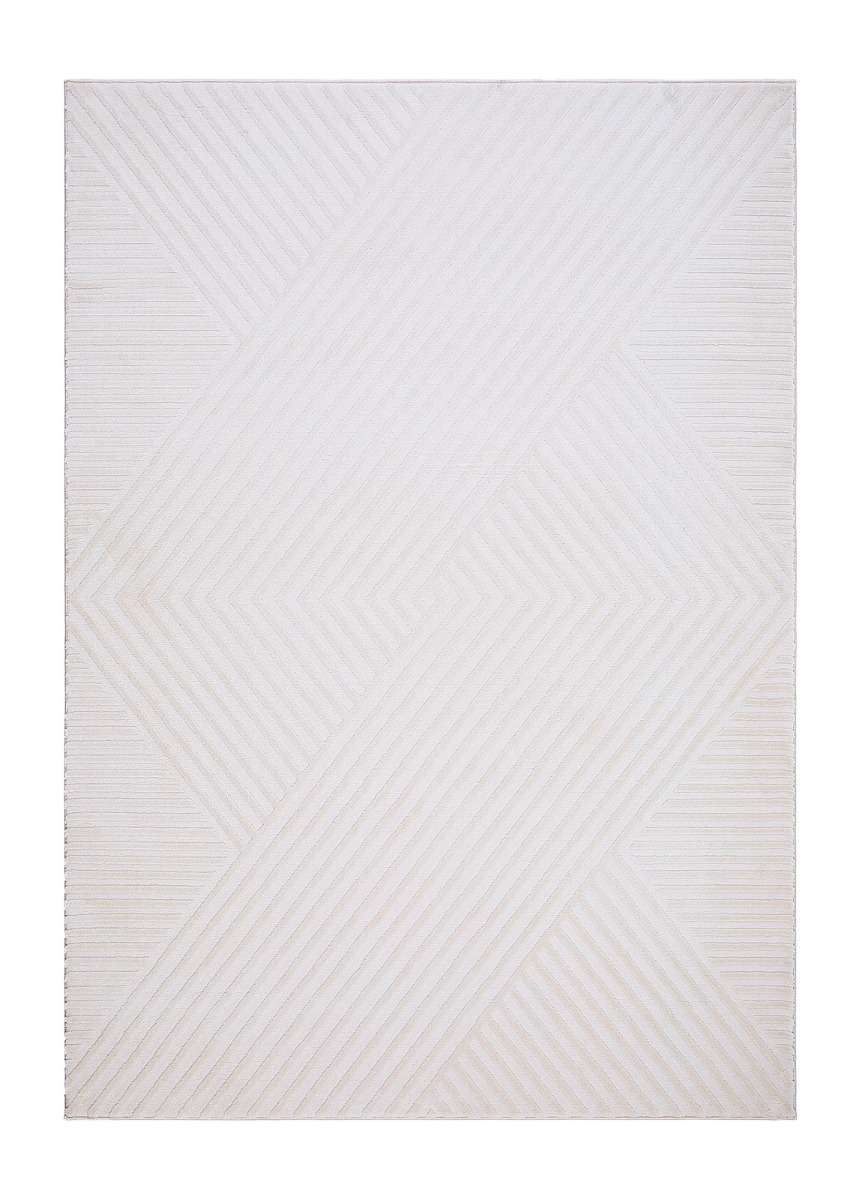 Elaro Striara Creme 200X290 cm Modern Matta