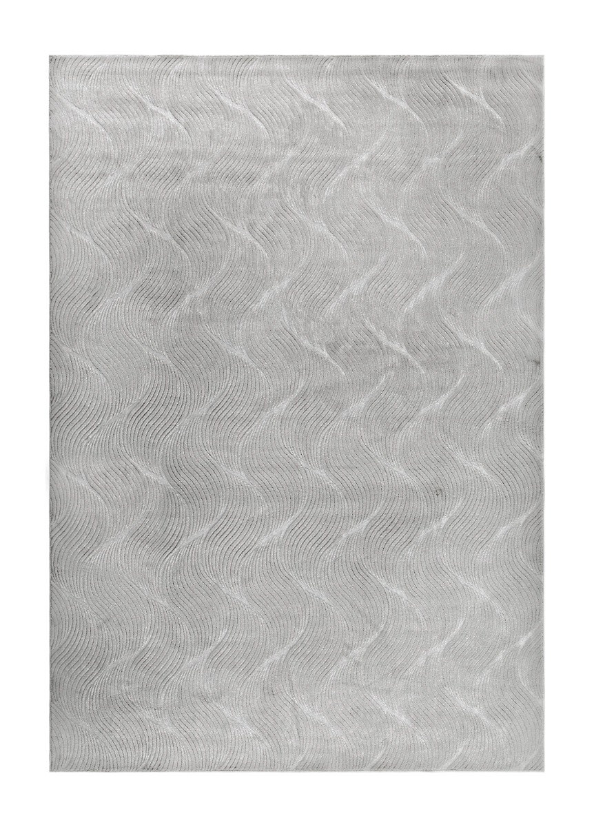 Galio Fern Grå 200x290 cm Tvättbar Matta