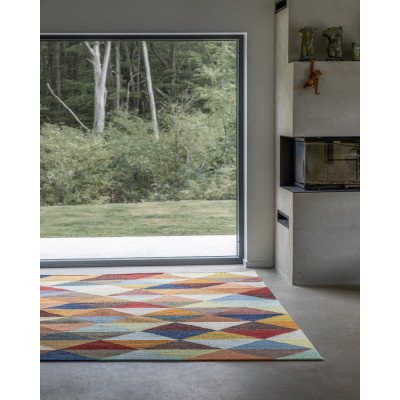 Taza autumn - handvävd ullmatta