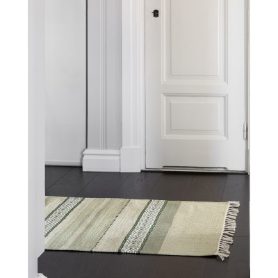 Åby grön - trasmatta