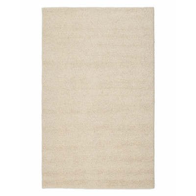 Cortina offwhite - handvävd ullmatta