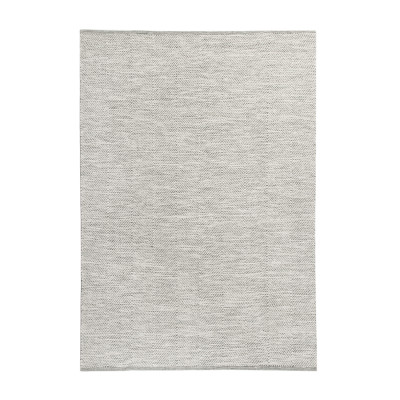 Salem grå - handvävd ullmatta