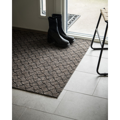 Twist beige - entrématta på metervara