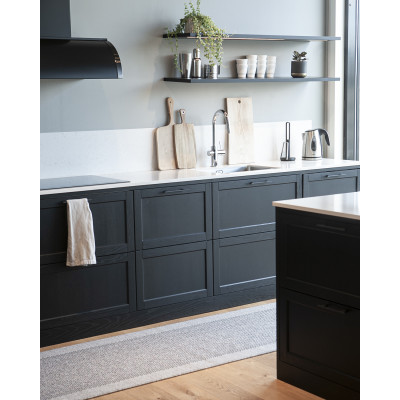 Strike ljusgrå - gångmatta på metervara