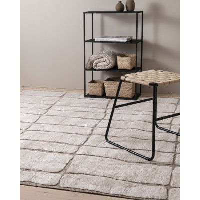 Field Desert natur - maskinvävd matta