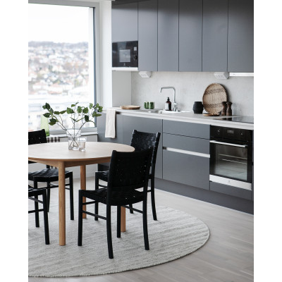 Kolding light grey - handvävd ullmatta