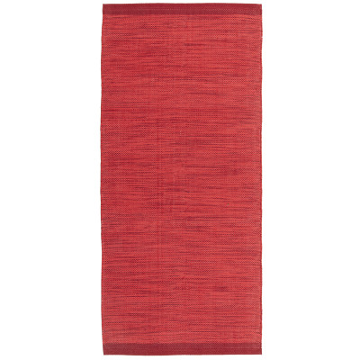 Slite röd - trasmatta