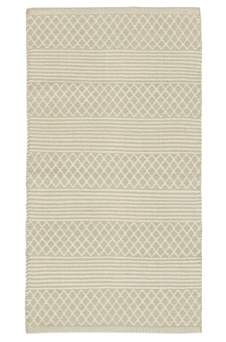 Fyrolin Ljusgrön 75x135 cm Trasmatta