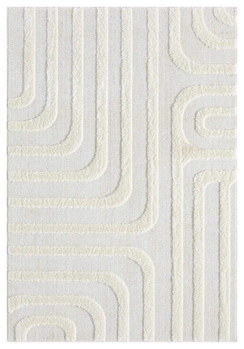 Brolly Klay Kräm 200x290 cm Ryamatta