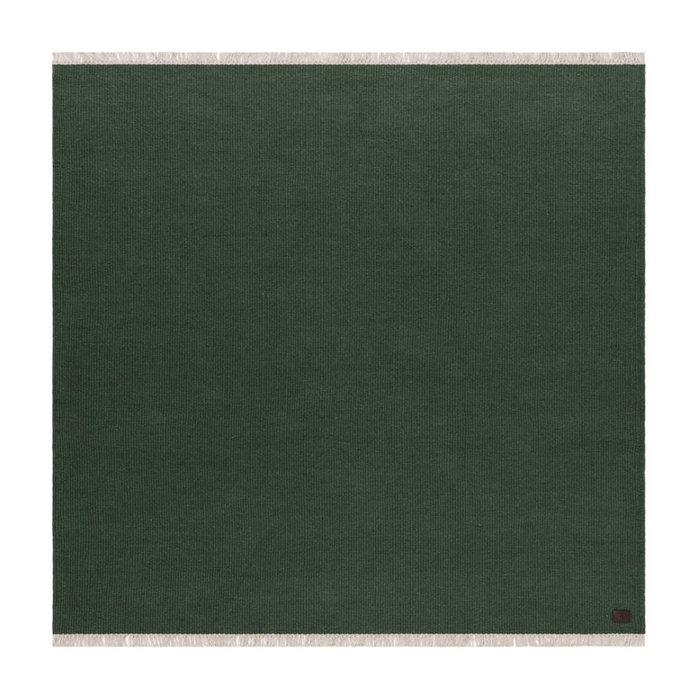 Lana Grön Kvadrat 250 cm Ullmatta