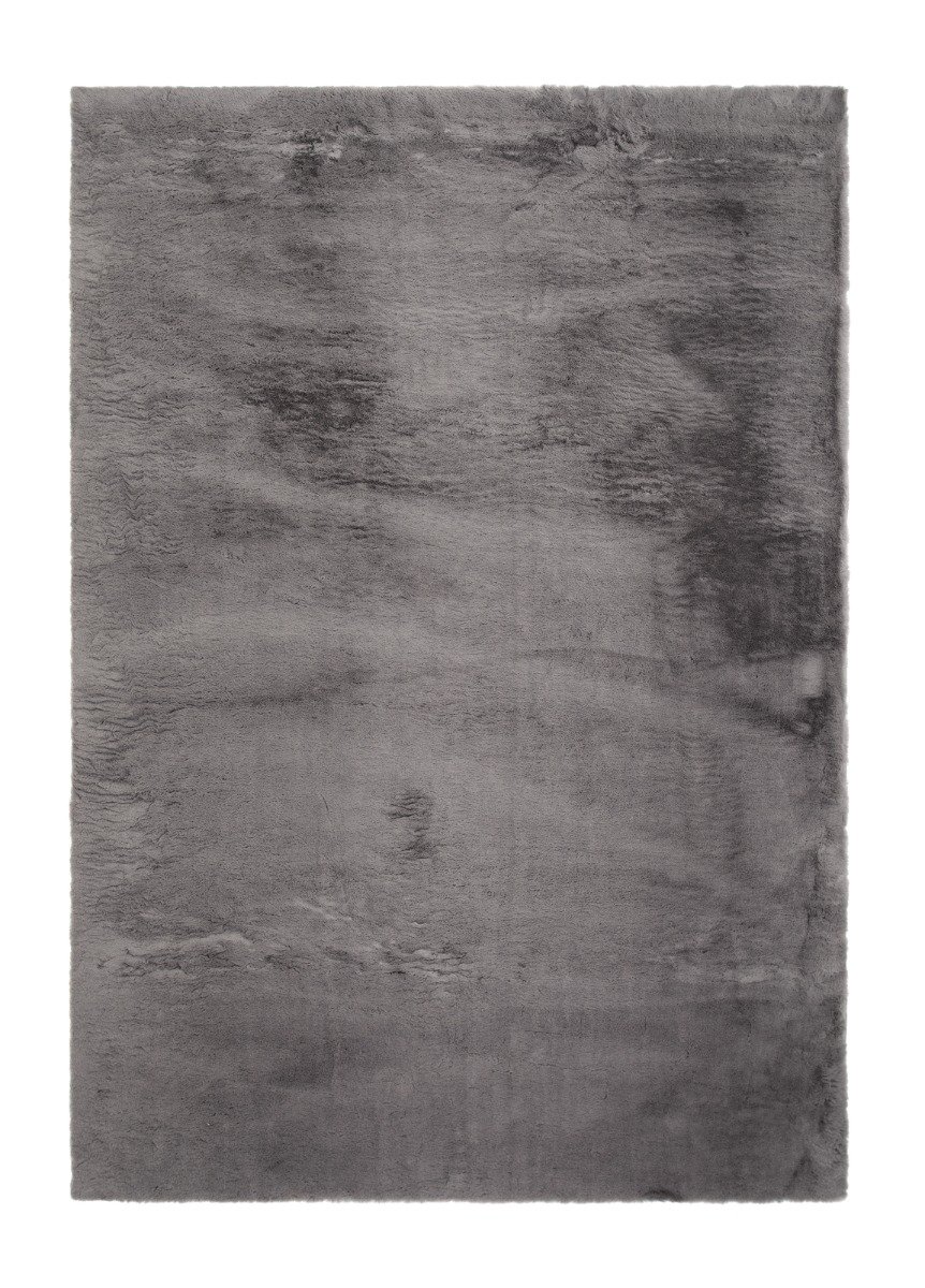 Eiderelle Antracit 160x230 cm Mjuk Päls-look Matta