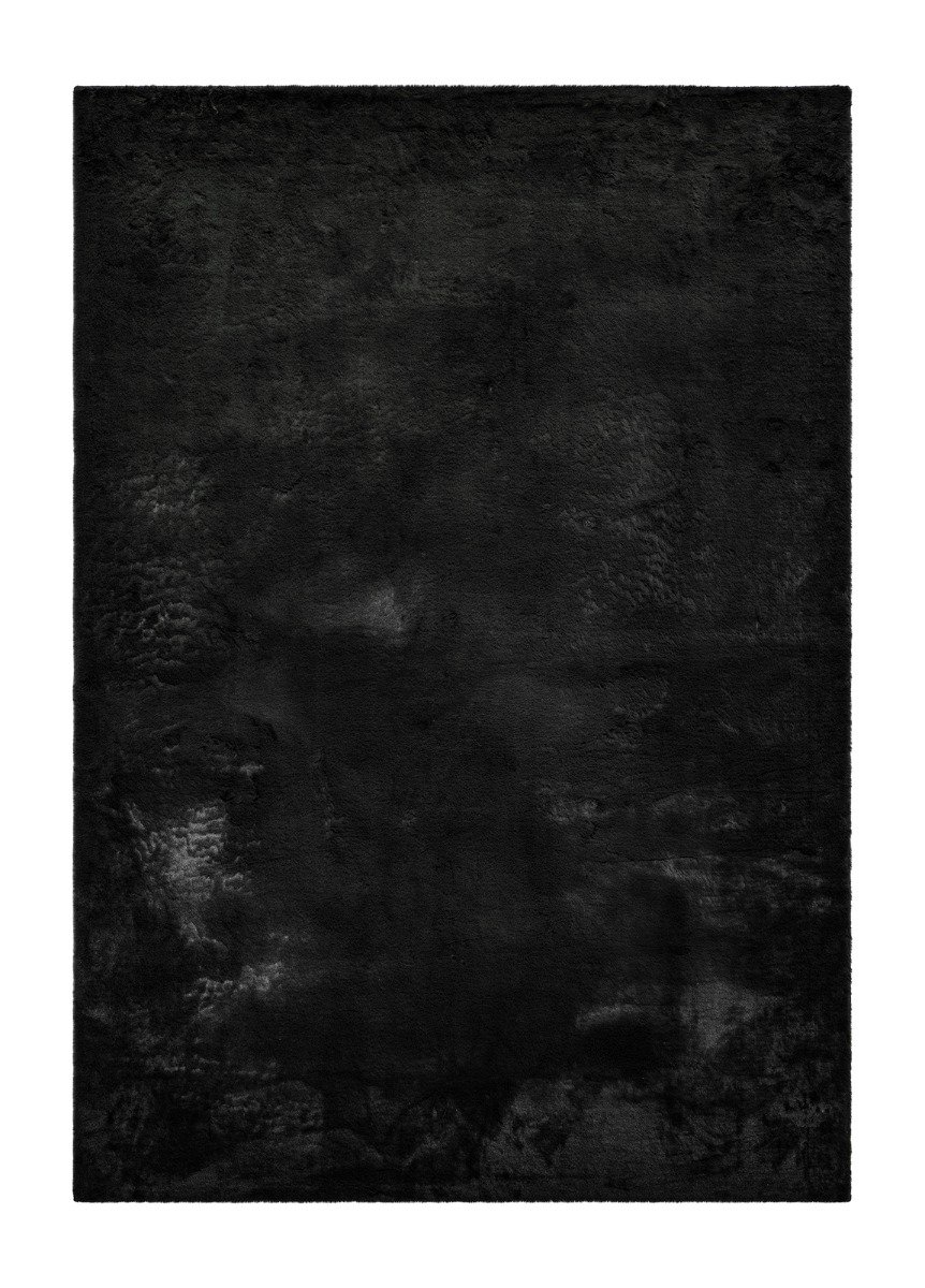 Eiderelle Svart 140x200 cm Mjuk Päls-look Matta