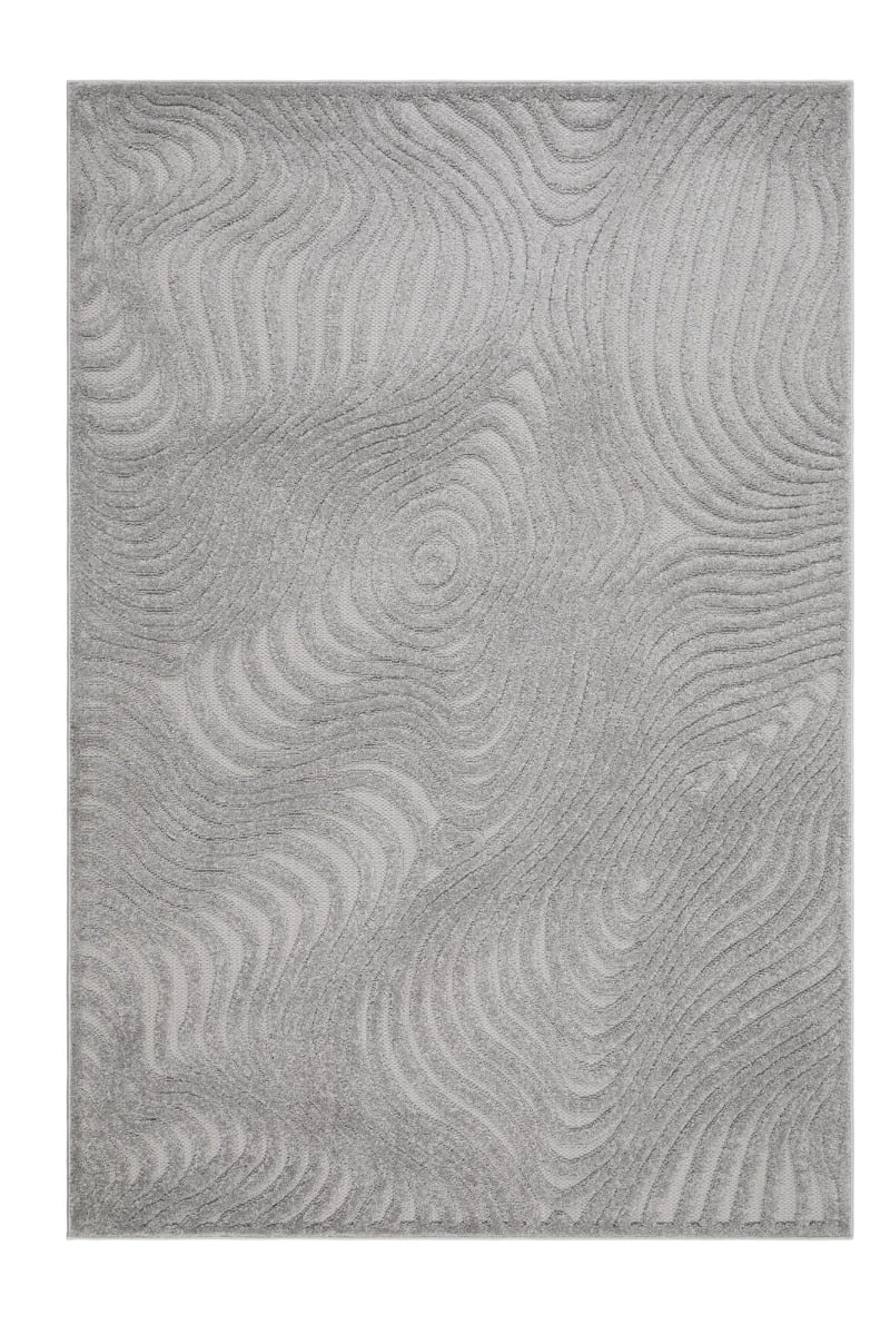 Yoko Fade Grå 240x340 cm Inom- och Utomhusmatta