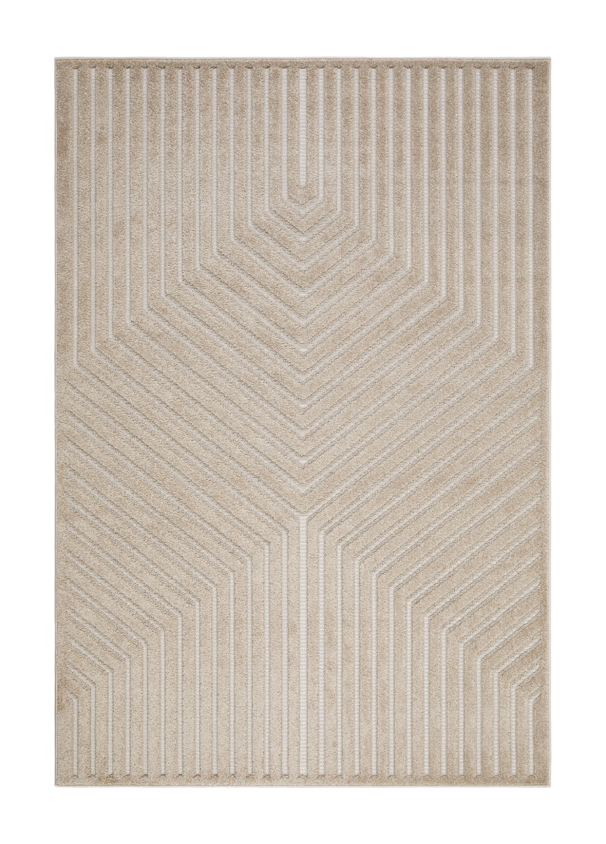 Yoko Granit Linne 240x340 cm Inom- och Utomhusmatta