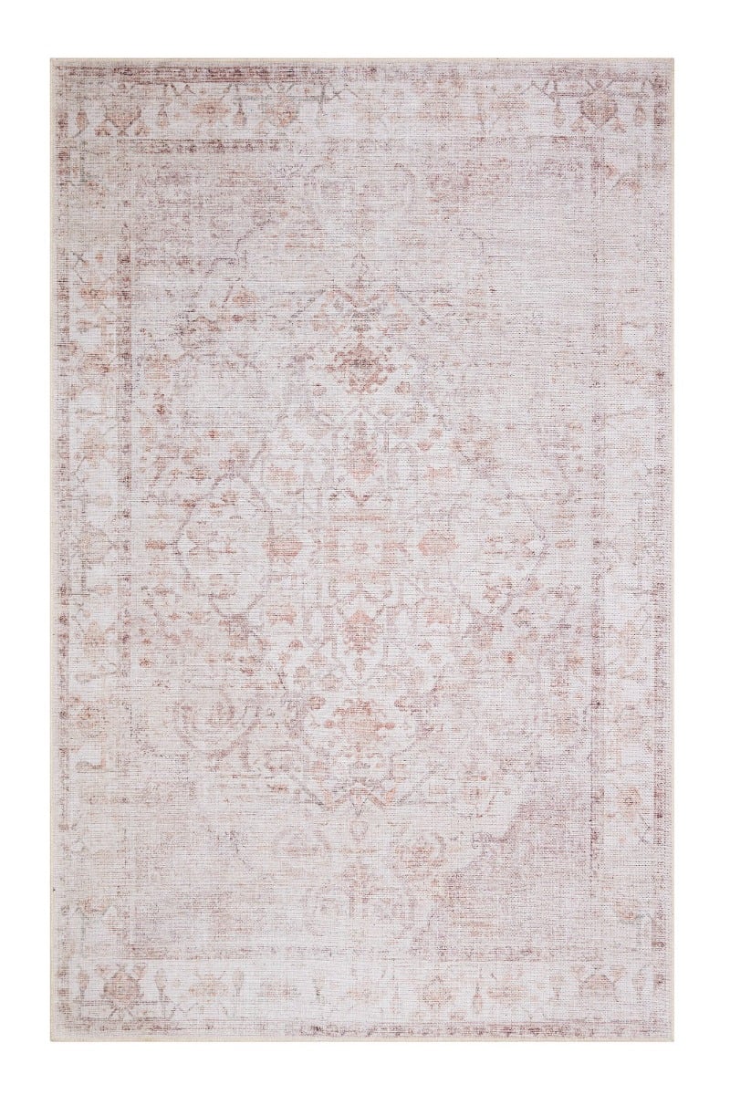 Ardalan Deravi Kräm 160x230 cm Tvättbar Bomullsmatta