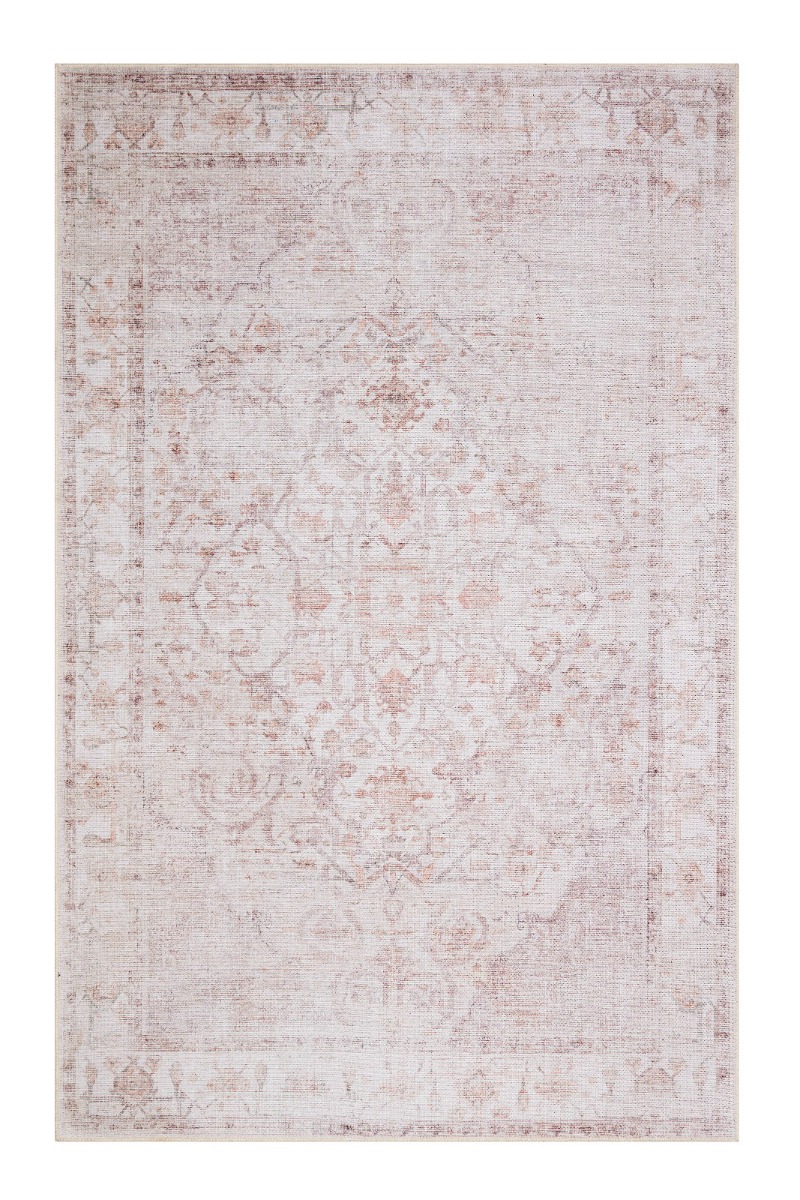 Ardalan Deravi Kräm 200x300 cm Tvättbar Bomullsmatta