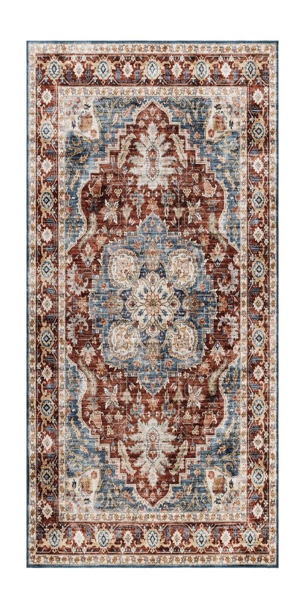 Mirande Aetheris Röd 80x300 cm Tvättbar Matta