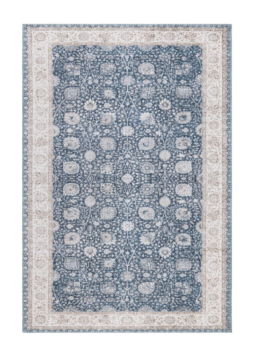 Mirande Velmorra Blå 200x290 cm Tvättbar Matta