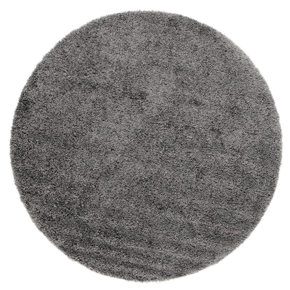 Komon Antracit Rund 200 cm Ryamatta