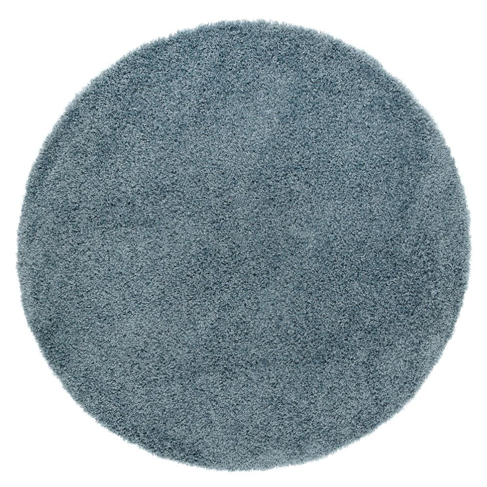 Komon Blå Rund 200 cm Ryamatta