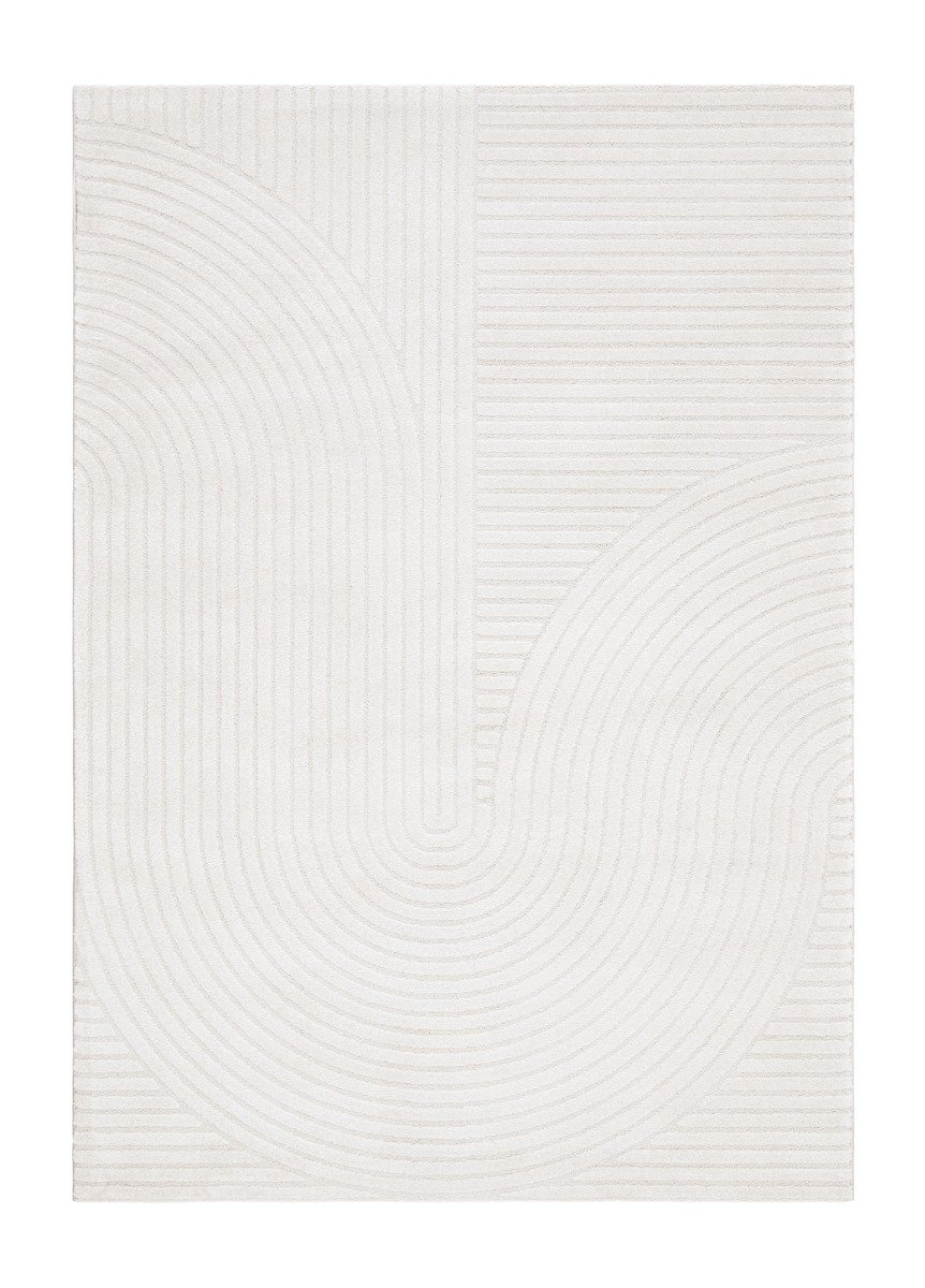 Elarra Kavira Vit 160x230 cm Modern Matta