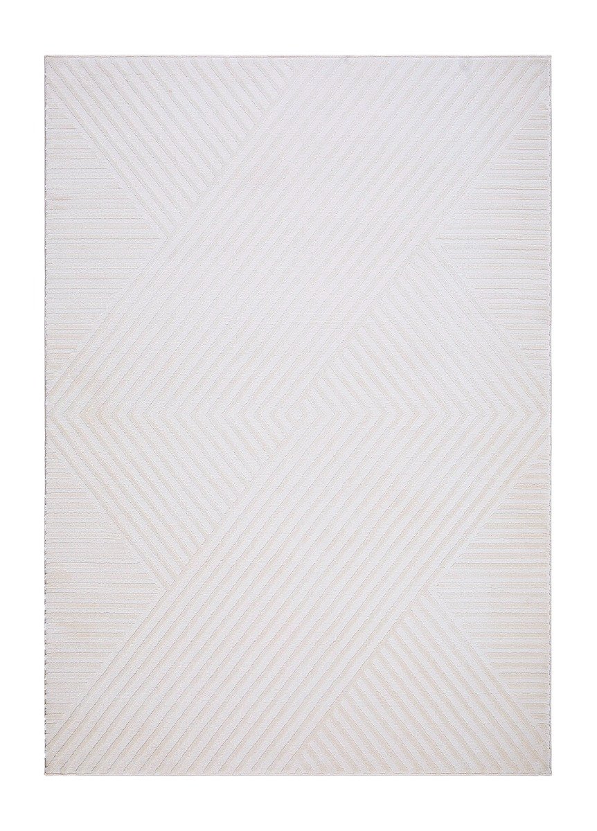 Elaro Striara Creme 300X400 cm Modern Matta