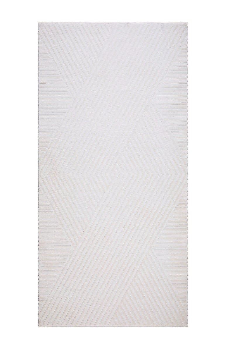 Elaro Striara Creme 80X150 cm Modern Matta