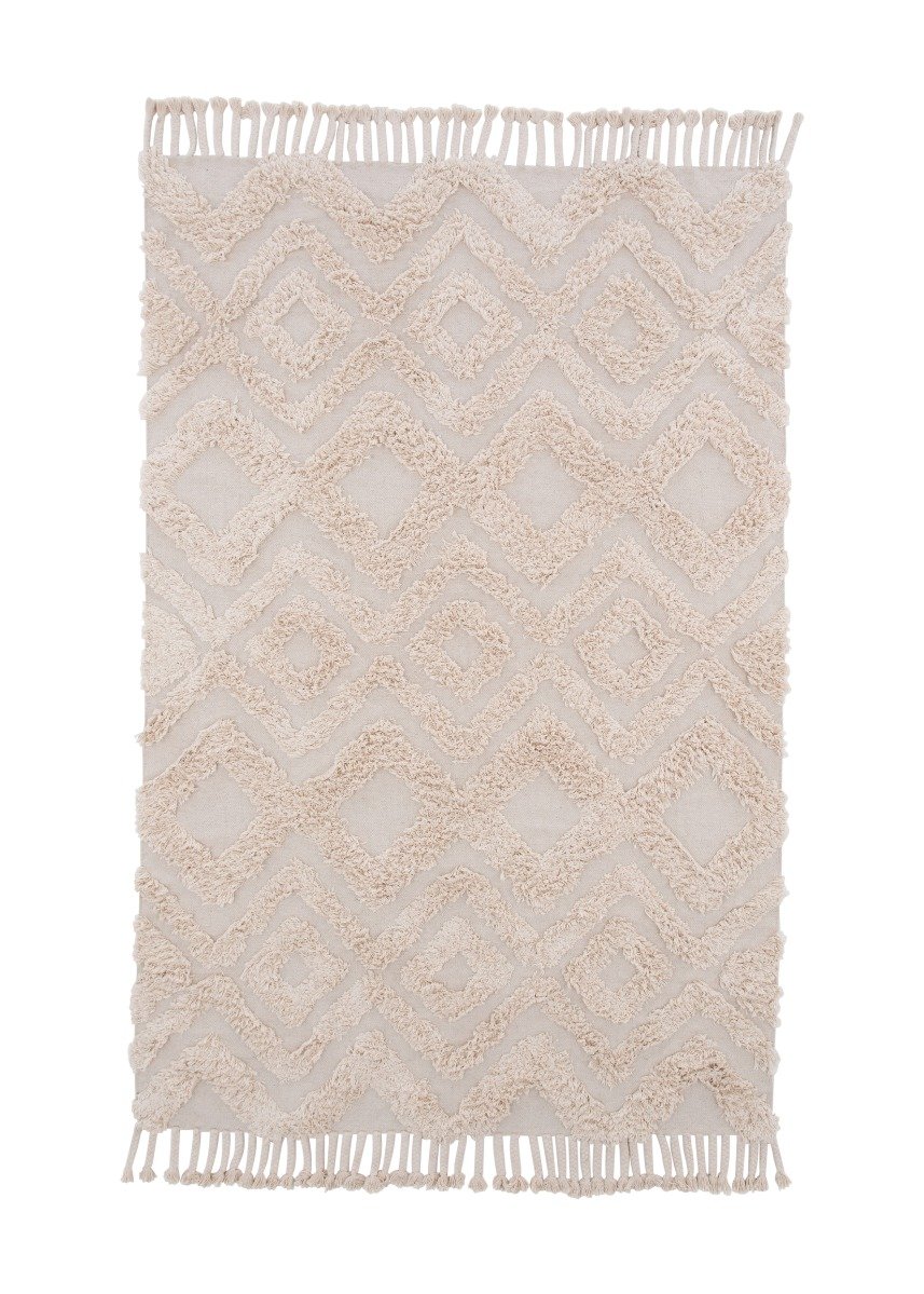 Rio Beige 250x350 cm Bomullsmatta