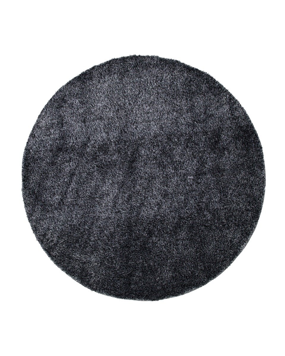 Ludvig Antracit Rund 200 cm Ryamatta