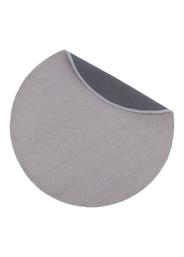 Miren Grå Rund 200 cm Ryamatta