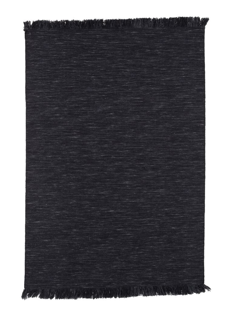 Mosso Svart 200x300 cm Ullmatta