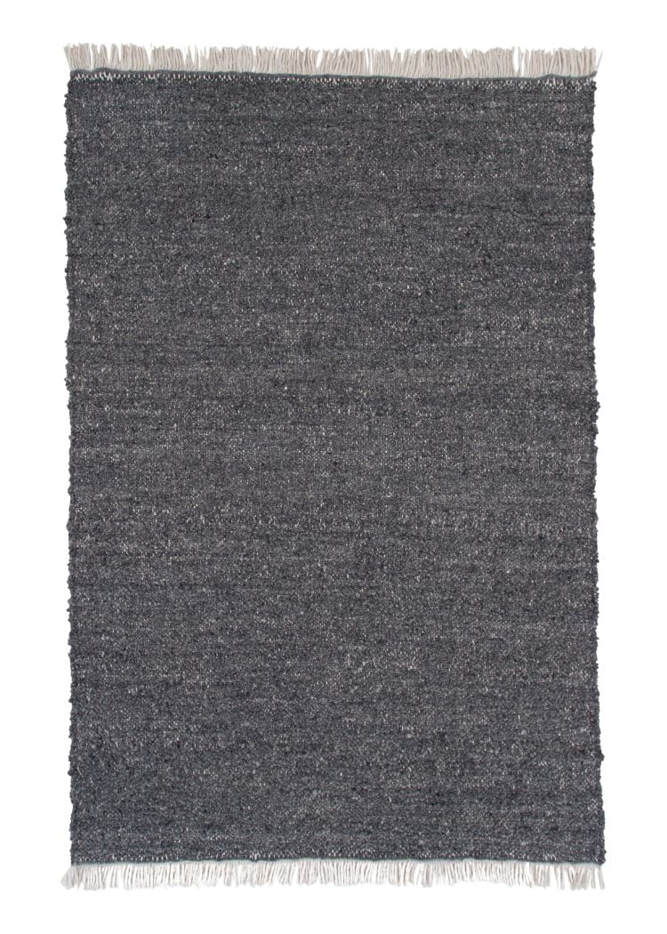 Boa Grå 160x230 cm Ullmatta