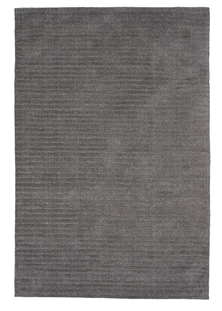 Zentura Mörkgrå 160x230 cm Ullmatta