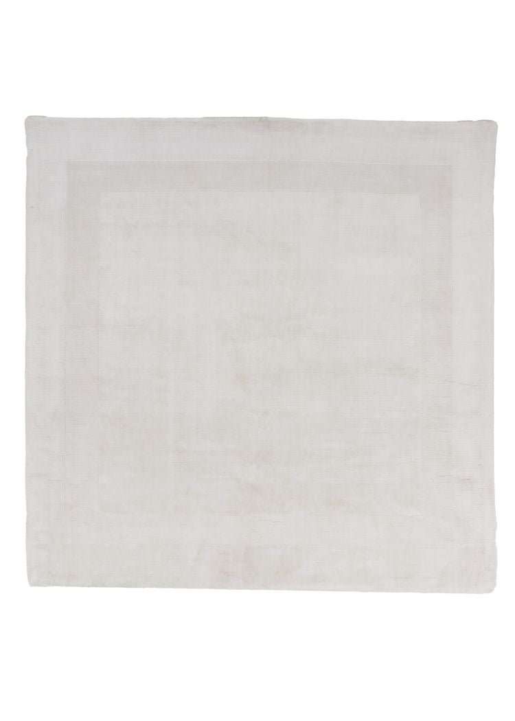 Myrel Vit Kvadrat 240 cm Viskosmatta