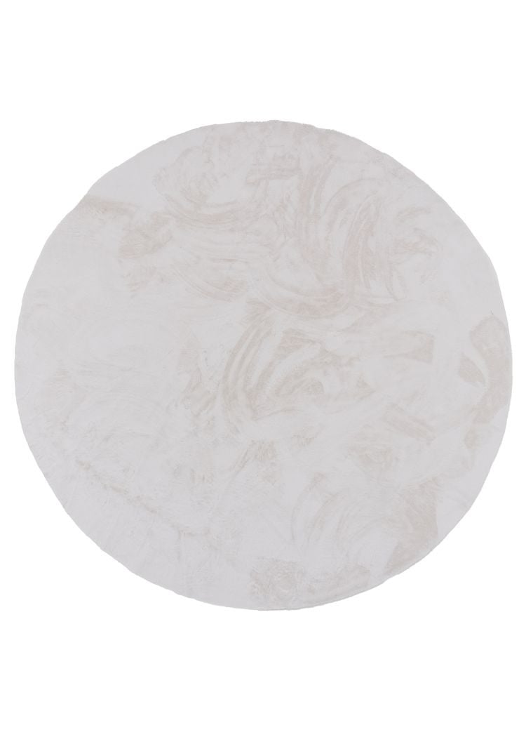 Elton Vit Rund 200 cm Ryamatta